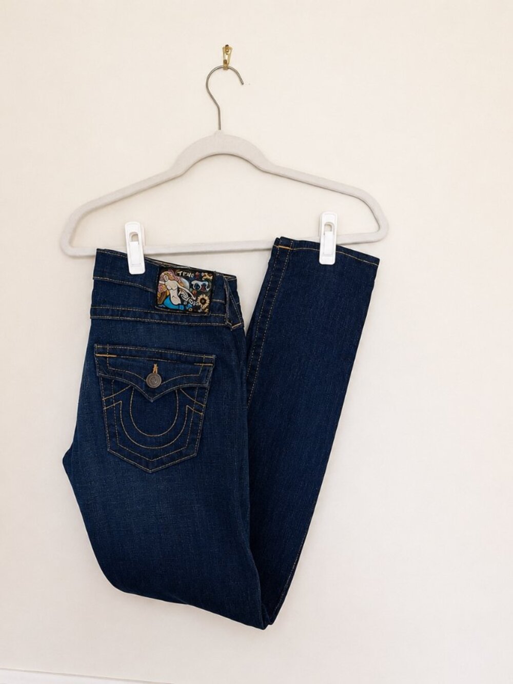 True Religion Joey Big T Bootcut Jeans Women's Size 27 Made in USA